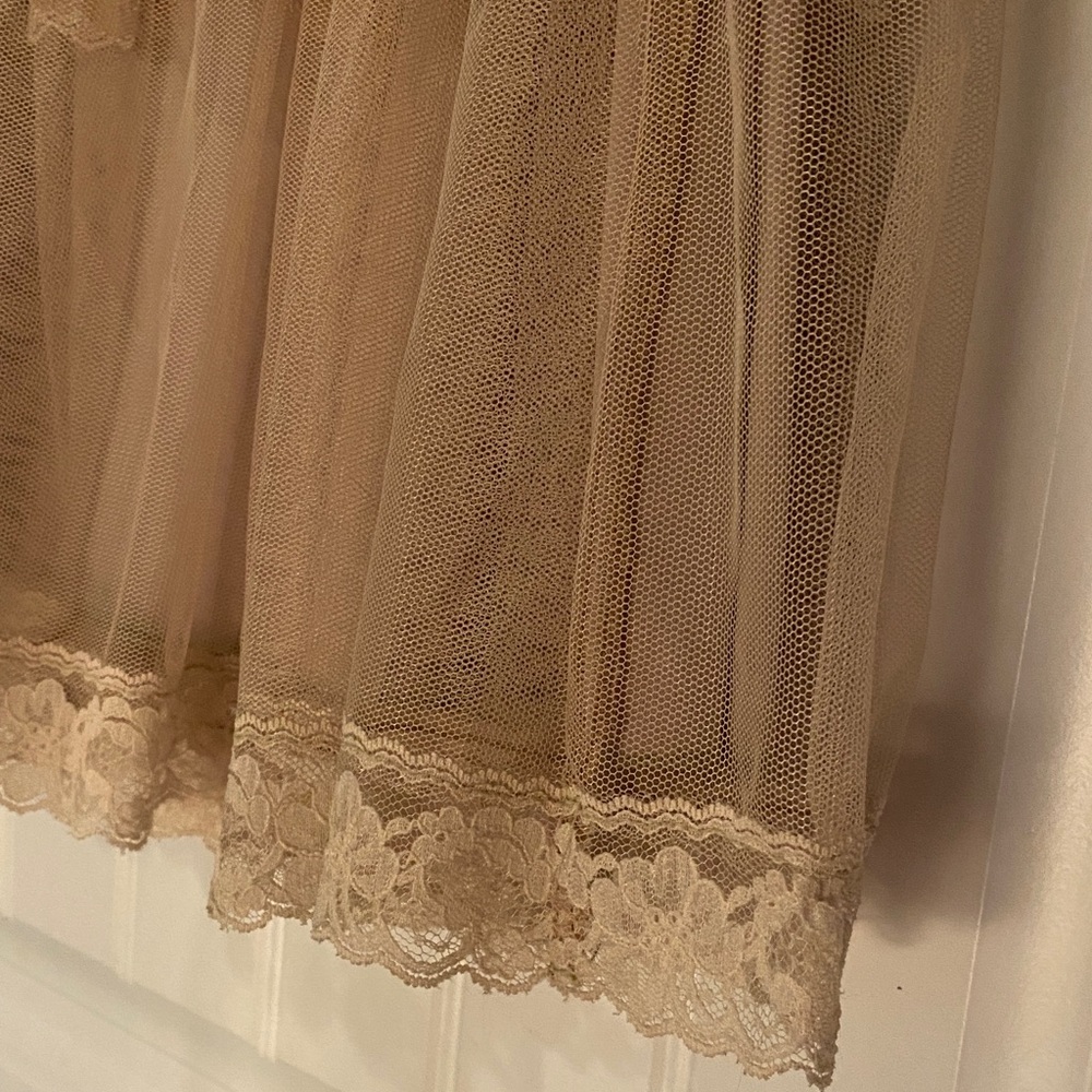 Speechless Tan Lace Skirt size Small - Picture 6 of 6